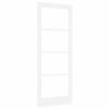 vidaXL Interior Door ORKDAL White Primed 83 x 211 cm