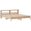 vidaXL Bed Frame without Mattress 180x200 cm Super King Solid Wood Pine