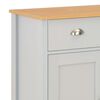 vidaXL Sideboard Grey 79x35x81 cm
