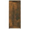 vidaXL Sideboards 2 pcs Smoked Oak 30x30x70 cm Engineered Wood