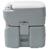 vidaXL Camping Toilet Grey 41.5 x 36.5 x 42 cm
