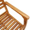 vidaXL Garden Chairs 2 pcs 59x55x85 cm Solid Wood Acacia