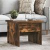 vidaXL Coffee Table Smoked Oak 55 x 54.5 x 45 cm Engineered wood