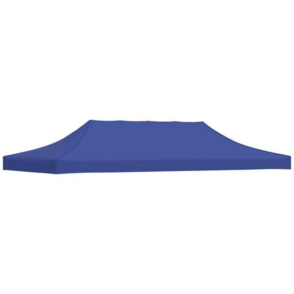 vidaXL Party Tent Roof 3x6 m Blue