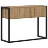 vidaXL End Table Artisian Oak 100 x 36 x 75 cm Engineered Wood