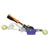 Carpoint Portable Hand winch with Cable 800 kg Chrome