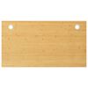 vidaXL Desk Top 110x60x2.5 cm Bamboo