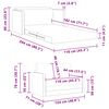 vidaXL Folding Sofa Bed White 124 x 71 x 78 cm PVC