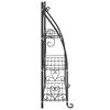 vidaXL Flower Rack Black 56x30x96 cm Steel