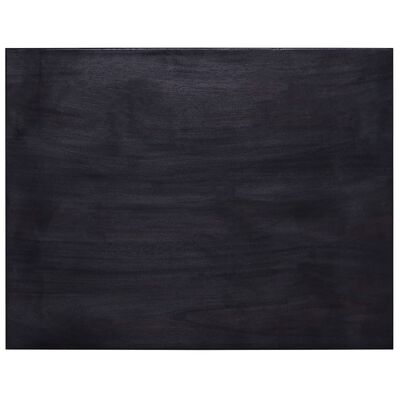 vidaXL Chest of Drawers Light Black 45x35x100 cm Solid Wood Mahogany