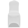 vidaXL Stretch Chair Cover 4 pcs White