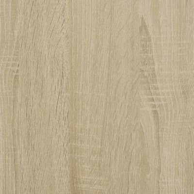 vidaXL Kitchen Trolley Sonoma Oak 100x50x95 cm Engineered Wood