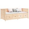 vidaXL Day Bed without Mattress 90x190 cm Single Solid Wood Pine