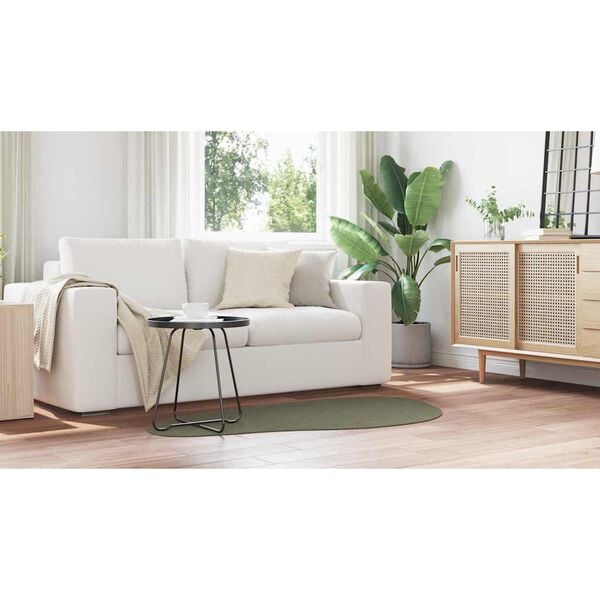 vidaXL Area Rugs HUARTE Forest green 80 x 150 cm Polyester