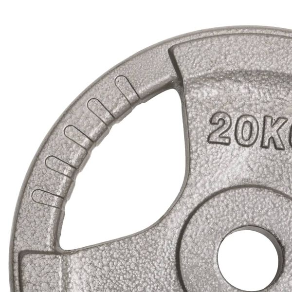 vidaXL Olympic Weight Plate 20 kg Cast Iron