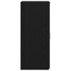 vidaXL Storage Cabinet Black 40x45x103.5 cm Engineered Wood