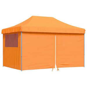 vidaXL Party Tent 292 x 440 x 315 cm Orange Oxford Fabric