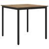 vidaXL Dining Tables 80 x 80 x 75 cm Engineered Wood Artisan Oak