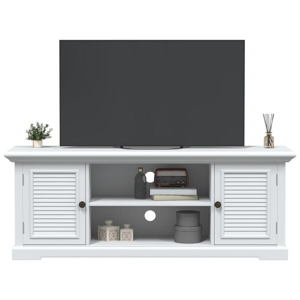 vidaXL TV Cabinet White 110x30x41 cm Engineered wood