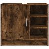 vidaXL Sink Cabinet Smoked Oak 63x29x55 cm Engineered Wood
