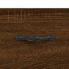 vidaXL Sideboard Brown Oak 34.5x34x90 cm Engineered Wood