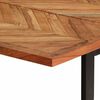 vidaXL Dining Table 180x90x75 cm Solid Wood Acacia