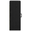 vidaXL Wall Mounted Cabinet Black Oak 34.5 x 34 x 90 cm