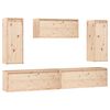 vidaXL TV Cabinets 5 pcs Solid Wood Pine
