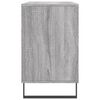vidaXL Shoe Cabinet Grey Sonoma 102x36x60 cm Engineered Wood