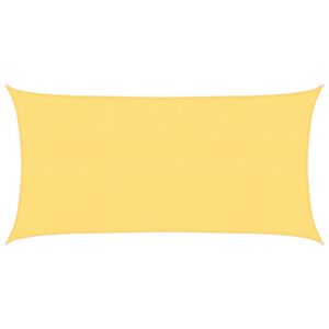 vidaXL Sunshade Sail 160 g/m&sup2; Beige 2x3.5 m HDPE