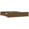 vidaXL Bed Drawers 2 pcs Honey Brown Solid Wood Pine