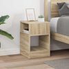 vidaXL End Table Sonoma Oak 30.5 x 30 x 45 cm Engineered Wood