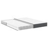 vidaXL Bed Mattress with Mattress Grey 180 x 200 cm Fabric