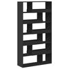 vidaXL Bookcase Black 100x33x187.5 cm Engineered Wood