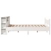 vidaXL Bed Frame without Mattress White 140x200 cm Solid Wood Pine