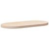 vidaXL Table Top 70x35x2.5 cm Solid Wood Pine Oval