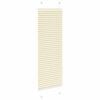 vidaXL Pleated Blind Cream 50x150 cm Fabric Width 49.4 cm Polyester