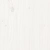 vidaXL Bed Headboard White 126x4x100 cm Solid Wood Pine