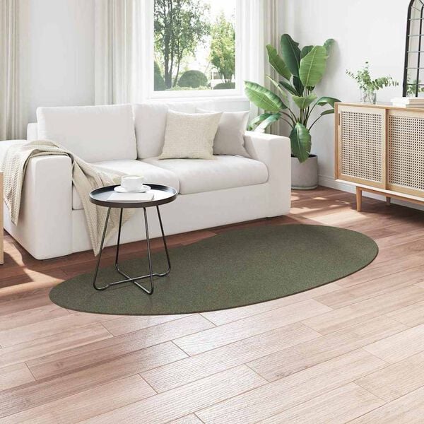 vidaXL Area Rugs HUARTE Forest green 100 x 200 cm Polyester