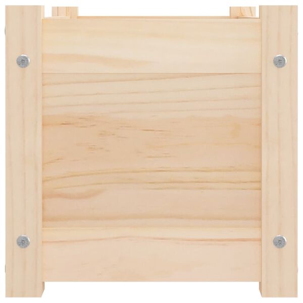 vidaXL Garden Planter 60x31x31 cm Solid Pinewood