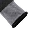 vidaXL Work Gloves 12 pcs Grey and Black 10 / XL Polyester
