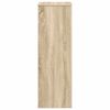 vidaXL Plant Stand Sonoma Oak 33x33x100 cm Engineered Wood