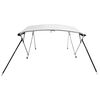 vidaXL 4-bow Bimini Top with Mesh Sidewalls 243x(170-182)x137 cm