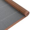 vidaXL Rug Rectangular Brown80x1000 cm Bamboo