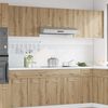 vidaXL Hanging Cabinet Lyon Artisan Oak 50x31x60 cm Engineered Wood