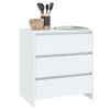 vidaXL Sideboard White 70x41x75 cm Engineered Wood