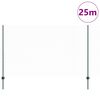 vidaXL Fence with Post Green 1.4 x 25 m Steel
