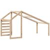 vidaXL Kids' Bed Roof 198x87x113 cm Solid Wood Pine