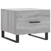 vidaXL Coffee Tables 2 pcs Grey Sonoma 50x50x40 cm Engineered Wood