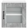 vidaXL Kitchen Cabinet Lucca 2 pcs Concrete Grey 40 x 31 x 40 cm